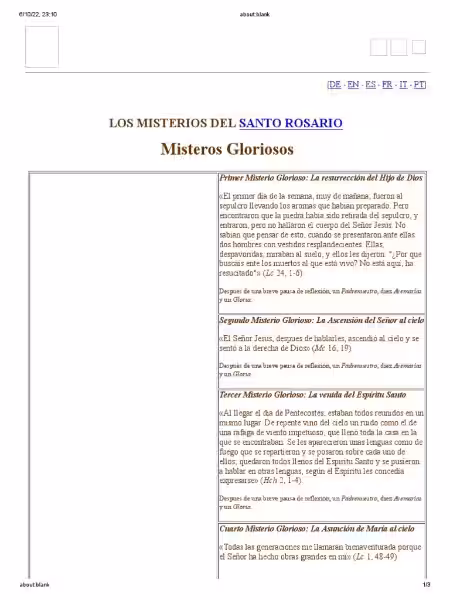 Los Misterios Gloriosos: Un Viaje de Esperanza y Transformación en la Religión Los Misterios Gloriosos: Un Viaje de Esperanza y Transformación en la Religión