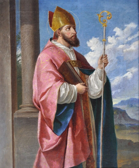 Estampita de San Valentín para imprimir